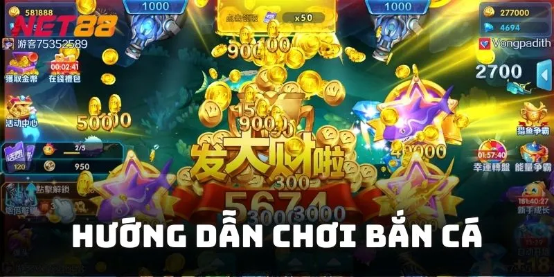 hướng dẫn chơi bắn cá
